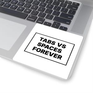 Tabs vs Spaces Forever image 5