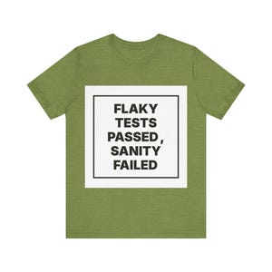 Flaky Tests Passed, Sanity Failed image 4