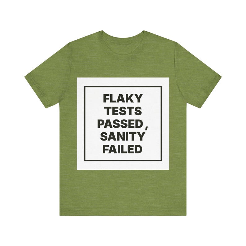 Flaky Tests Passed, Sanity Failed image 4