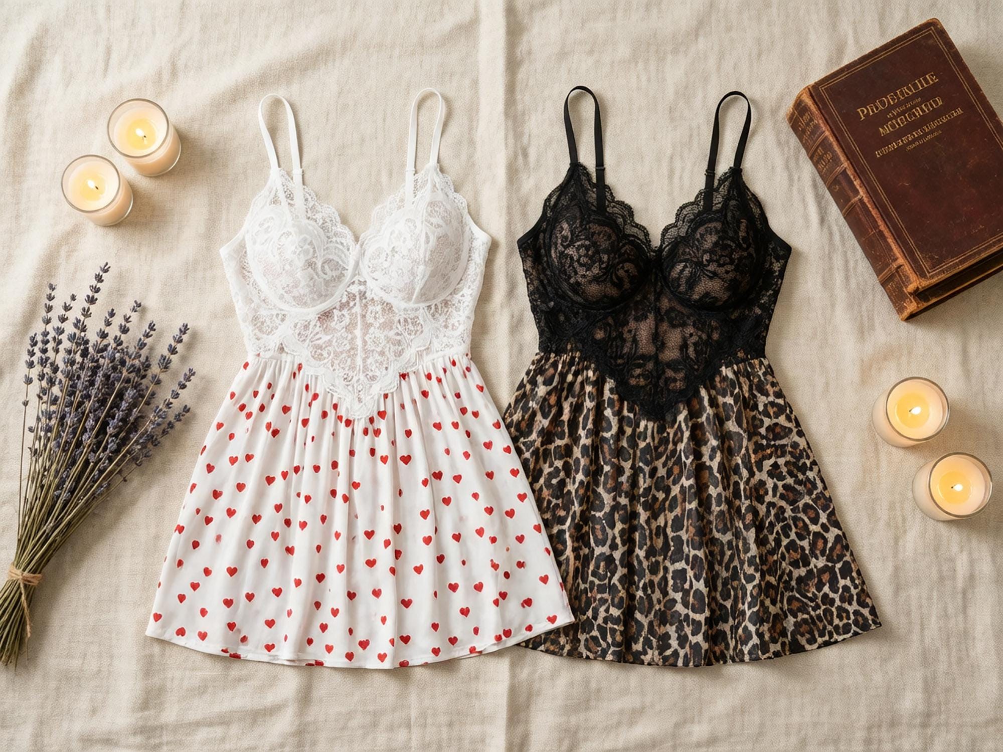Babydoll Dress Honeymoon Night Dresses For Bride Bridal Babydoll Nightgown