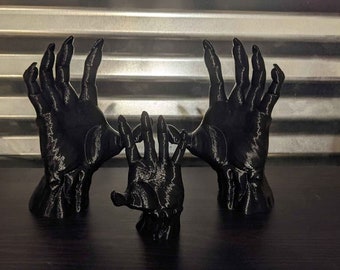 Jumbo Scary Devil Demon Hands - Impreso en 3D