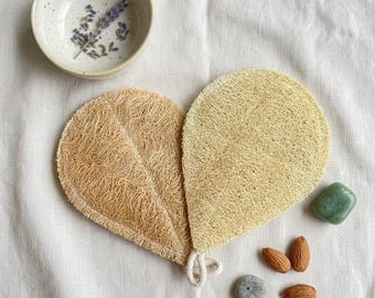 Natürlicher Luffa Spülschwamm für die Küche, Bio Luffa Schrubber, umweltfreundlicher Spülschwamm, Zero Waste Küchenreinigung