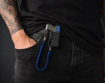 Glock 17 - Funda con clip para cinturón | Llavero