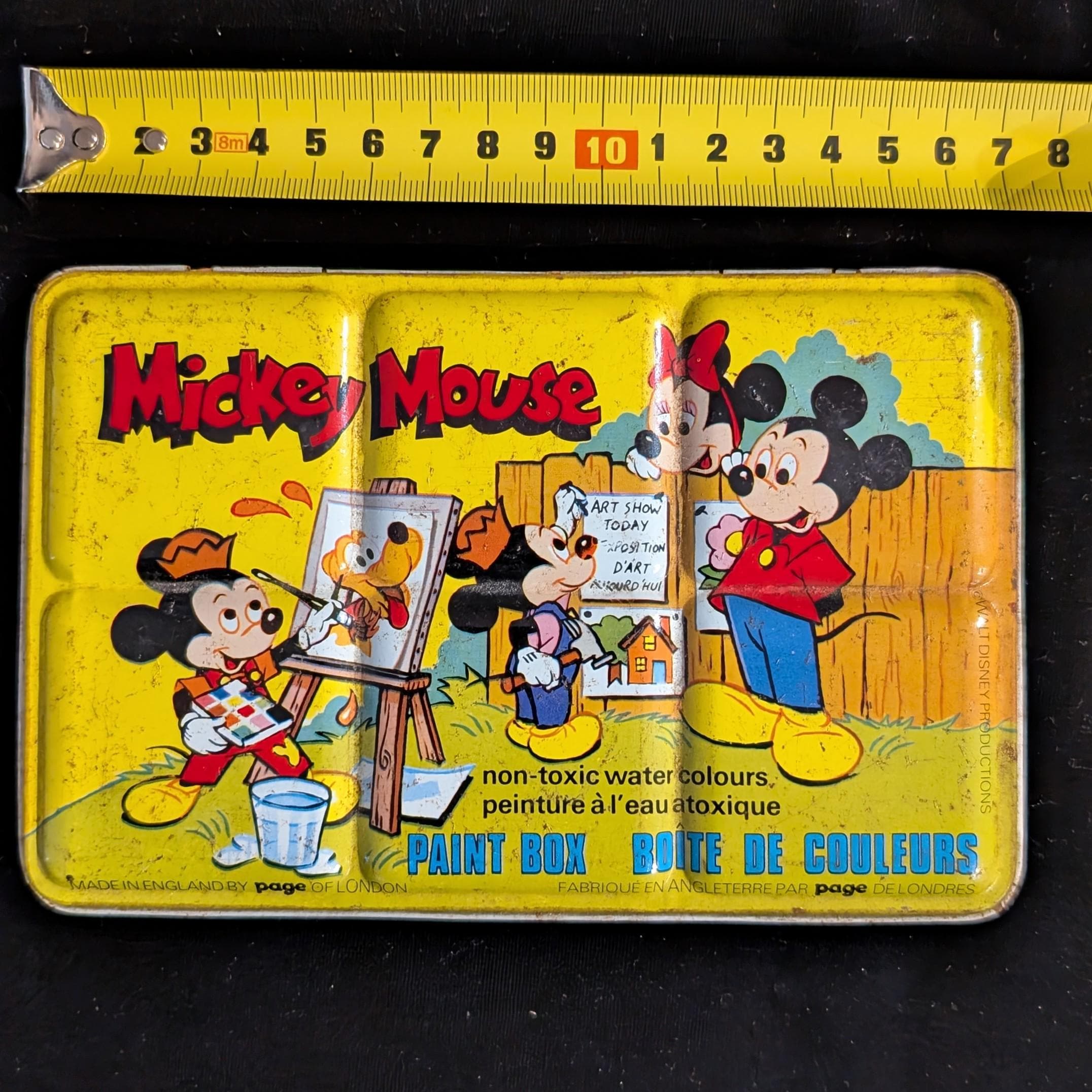 Mickey paint box - Etsy Österreich