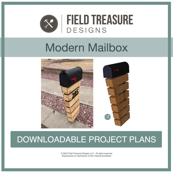 Modern Mailbox - Downloadable Project Plans