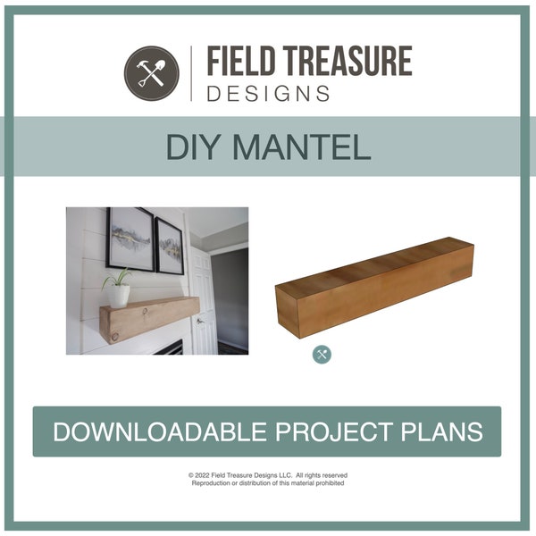 DIY Mantel - Downloadable Project Plans