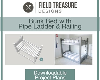 Industrial Bunk Bed - Downloadable Project Plans