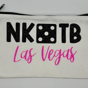 NKOTB Las Vegas Inspired Zipper Pouch