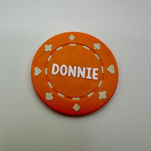Donnie Wahlberg NKOTB Inspired Las Vegas Poker Chip