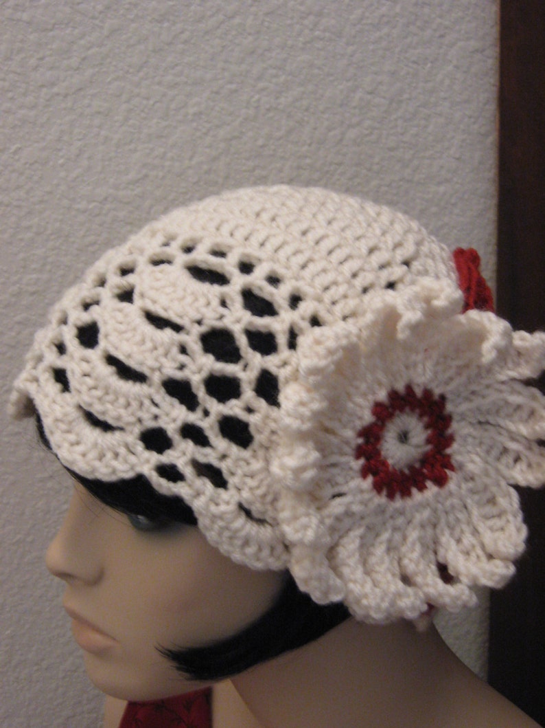 1920's Crochet Cloche Hat Pattern Pdf Gatsby Hat Flapper Etsy