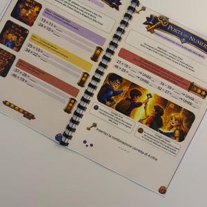 Lernbücher für Kinder von 7–10 Jahren | Mathematik, Italienisch und Logik | 3 PDFs zum Ausfüllen und Ausdrucken auf dem Smartphone – Sapionauti Bild 7