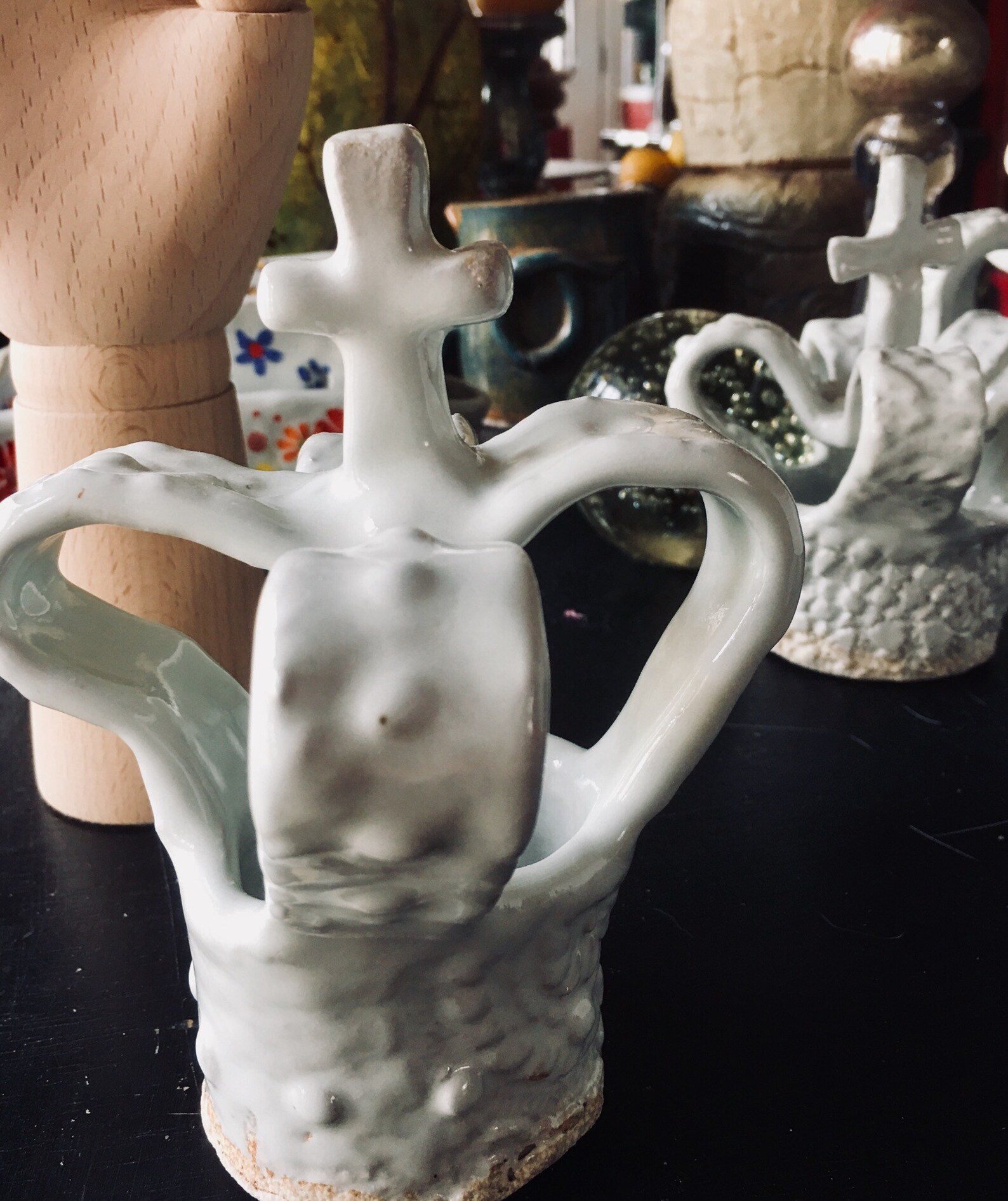 White Ceramic Crown. Royal and Regal Home Decor Lovely Great Etsy