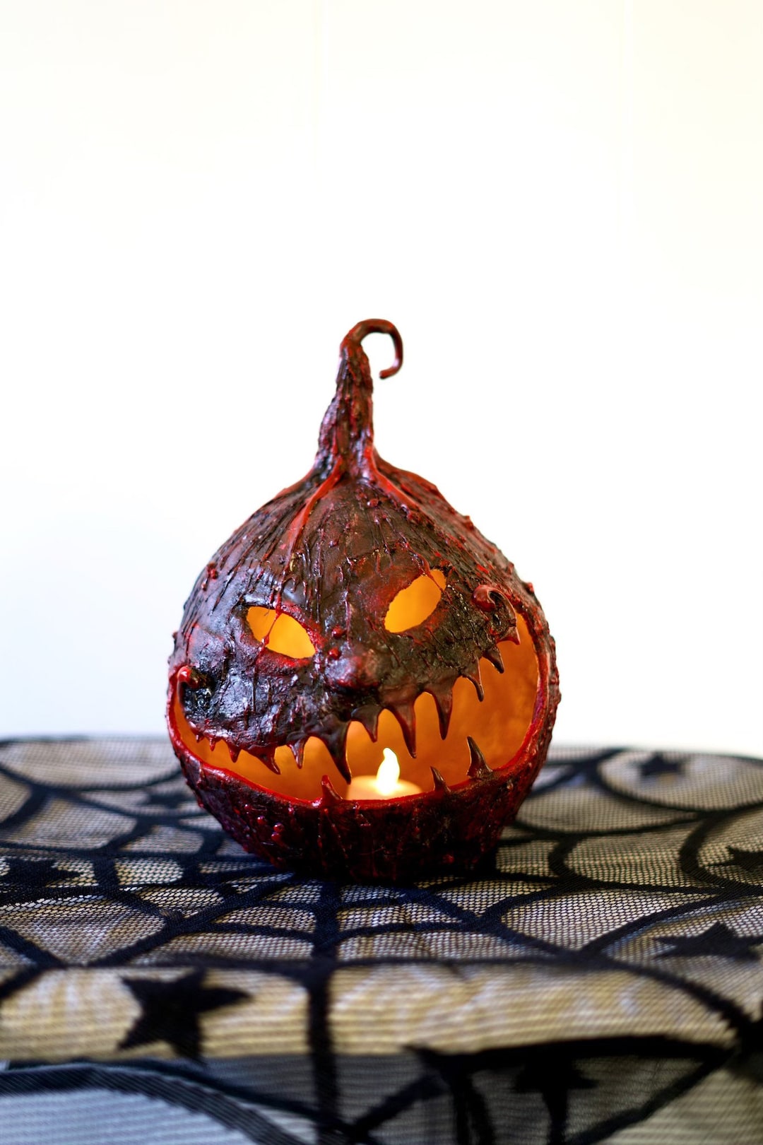 Jack O Lantern Pumpkin Lanterns! Black Heart! Delightfully  display picture 2