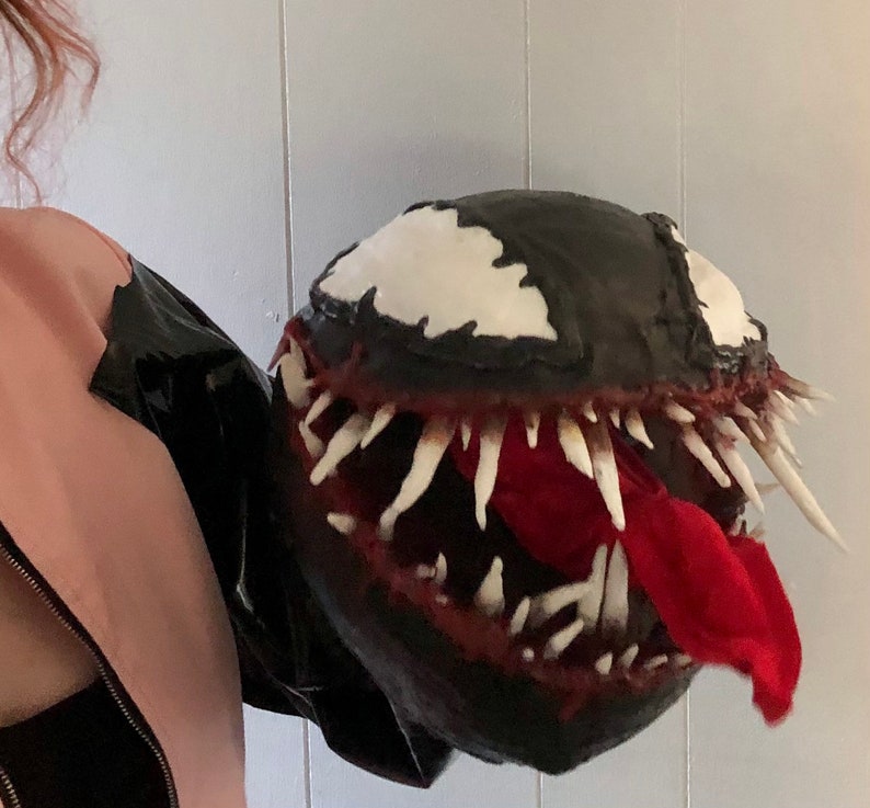 Venom Hand Puppet Glow in the Dark Eyes Reproduction Etsy