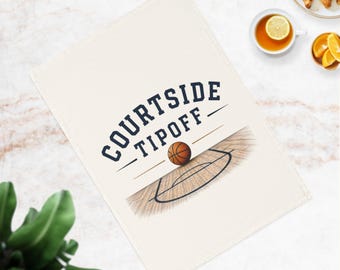 Ręcznik kuchenny Courtside Tipoff Cotton | Wydarzenie koszykarskie