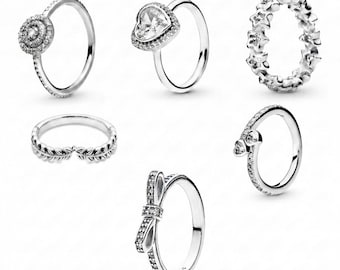 Pandora Style Sterling Sliver S925 Rings