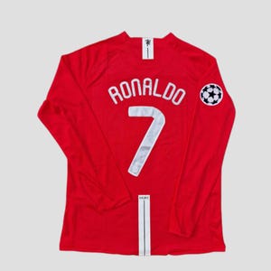 Cristiano ronaldo long sleeve man united jersey - Etsy 日本