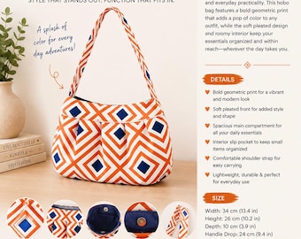 Buttercup Tasche Schnittmuster PDF, plissierte Handtasche Muster, Schulter Geldbörse Vorlage, Magnetverschluss Snap Tote, Instant Download