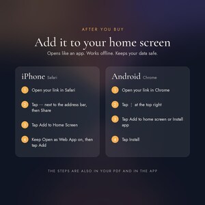 Habit Tracker App | Daily Habit Tracker with Streaks & Goals | Digital Habit Tracker | Horizon image 12