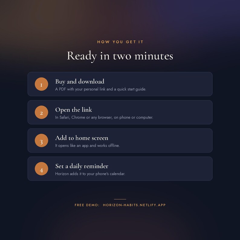 Habit Tracker App | Daily Habit Tracker with Streaks & Goals | Digital Habit Tracker | Horizon image 10