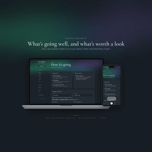Budget app insights showing what is going well and what is worth a look in your monthly budget