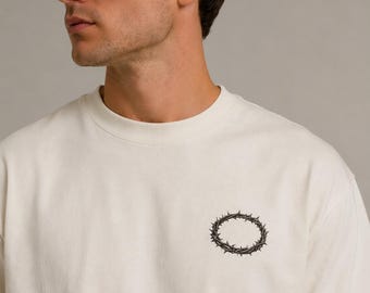 Christlicher Glaube T-Shirt, Minimalistisches Jesus Shirt, Unisex Comfort Farben T-Shirt, religiöses Grafikshirt, christliches Geschenk für Männer Frauen