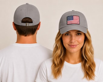 4. Juli Hut, Patriotische USA Flaggenmütze, Baseballmütze mit amerikanischer Flagge, Unabhängigkeitstag Cap, Freiheitshut, USA Pride Geschenk