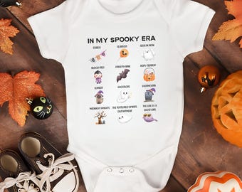 In meiner gruseligen Ära Baby Onesie Ära Säugling Bodysuit Taylor Baby T-Shirt Kleinkind Halloween Sweatshirt Baby erste Halloween Strampelanzug Kleinkind Hoodie