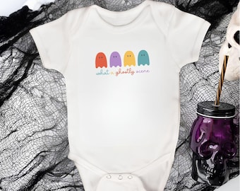 What a Ghostly Scene Onesie Cute Ghost Baby Onesie Taylor Halloween Toddler Tee In My Spooky Era Toddler Sweatshirt Hoodie