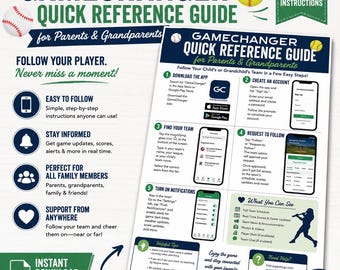 GameChanger Set-up Guide for Parents and Grandparents (Printable PDF)