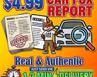 Car f history report 100% real n authentic| Fast delivery