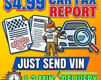 Informe de historial de Car Fox 100% real y auténtico / Entrega rápida