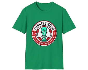 TURKIYE   2026 football Trophy T-Shirt | Soccer Football Tee  UNISEX