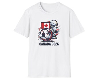 Canada 2026 Soccer Trophy T-Shirt | Team Canada Fan Apparel