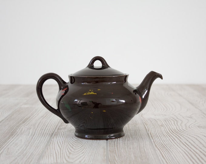 Royal Canadian Art Pottery Teapot Etsy