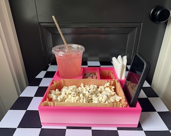Movie Theater Car Snack Cupholder Tray