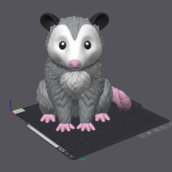 The Porch Possum (DIGITAL FILE ONLY)