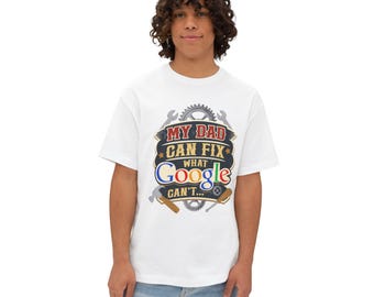 Father's Day Tshirt | Unisex Oversized Boxy Tee