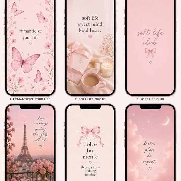 Aesthetic Coquette Wallpaper - Etsy