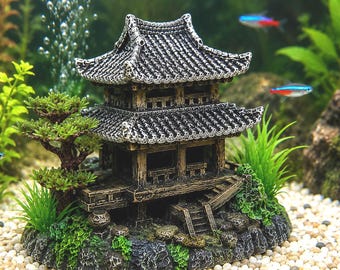Schiffswrack-Aquariumdekoration – Versunkenes Schiff aus Kunstharz – Aquariumdekoration