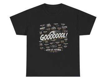GOOOOL Camiseta del Mundial de Fútbol 2026 / Estilo camiseta de aficionado al fútbol