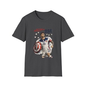 Camiseta de Capitán América ¡Vamos, jugador de fútbol de EE. UU.! imagen 3