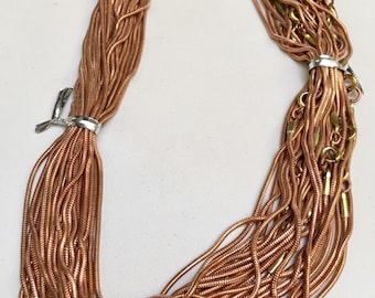 Destash Korean Copper 16" Snake Chain Necklace Lot - Choice of Set