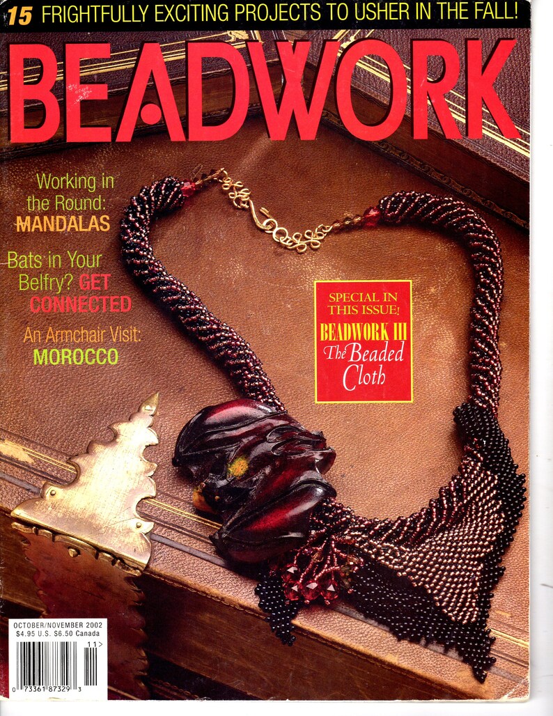 Destash Beadwork Magazine Whole Set 2002