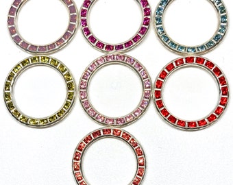 Destash Genuine Swarovski Ring Connectors, SS, 22 mm - Choice of 3