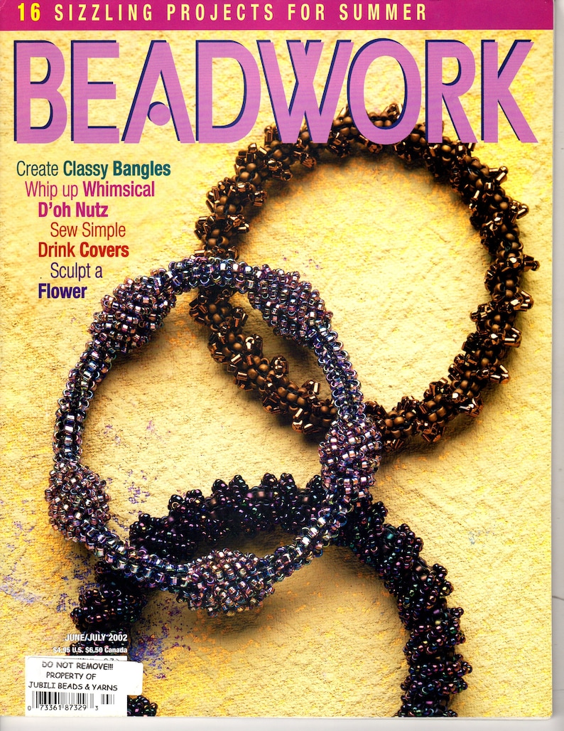 Destash Beadwork Magazine Whole Set 2002