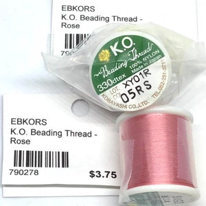 Destash K.O. Japanese Beading Thread - Pick Your Five!