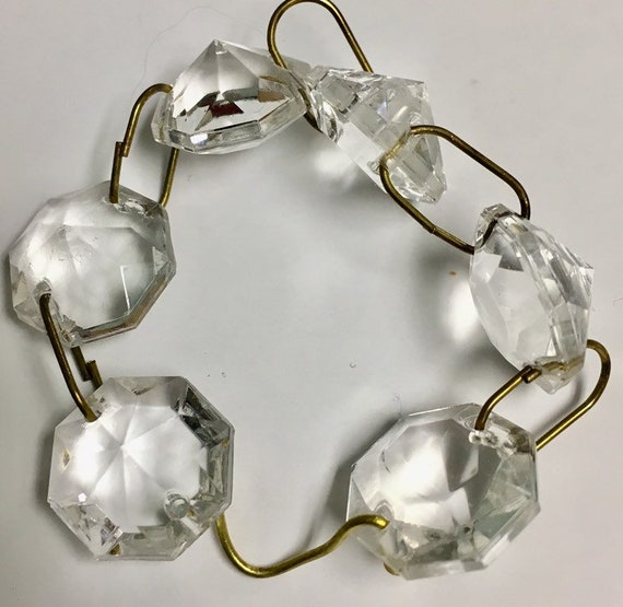 Destash Vintage Chandelier Crystals - 18 crystals