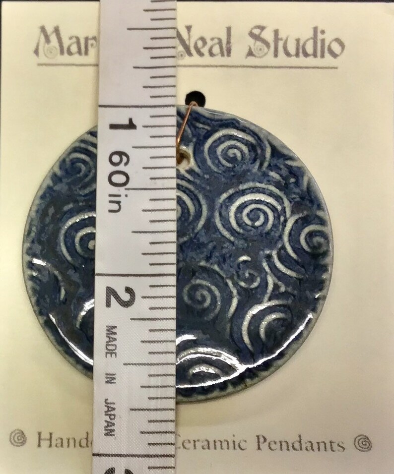 Destash Marsha Neal Porcelain PendantEarrings Set M