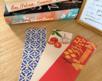Italian Summer Bookmark Bundle